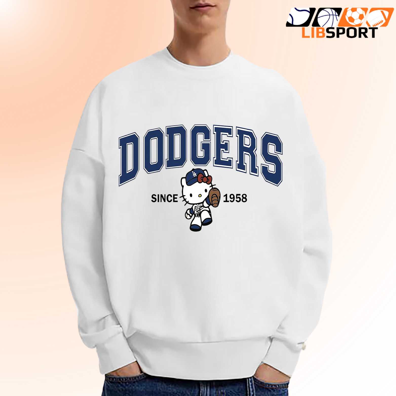 Hello Kitty Unisex T Shirt, Los Angeles Dodgers T Shirt